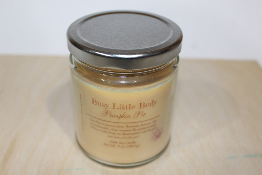 Pumpkin Pie Scented Soy Candle