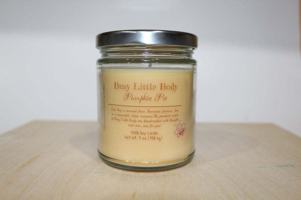 Pumpkin Pie Scented Soy Candle