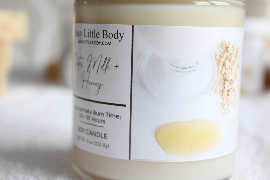 Oats, Milk + Honey Soy Candle
