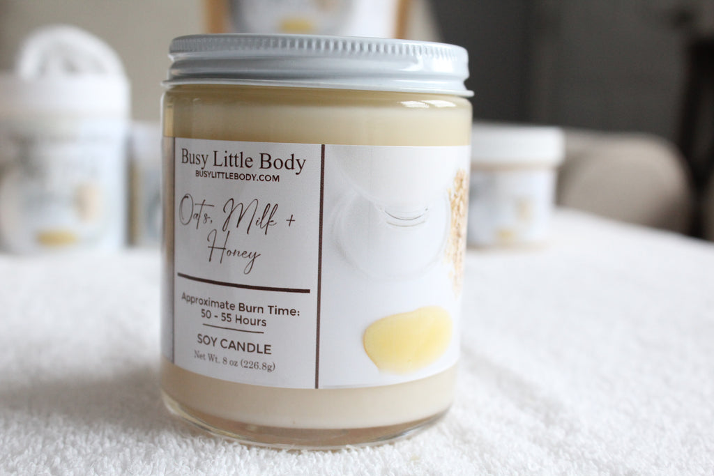 Oats, Milk + Honey Soy Candle