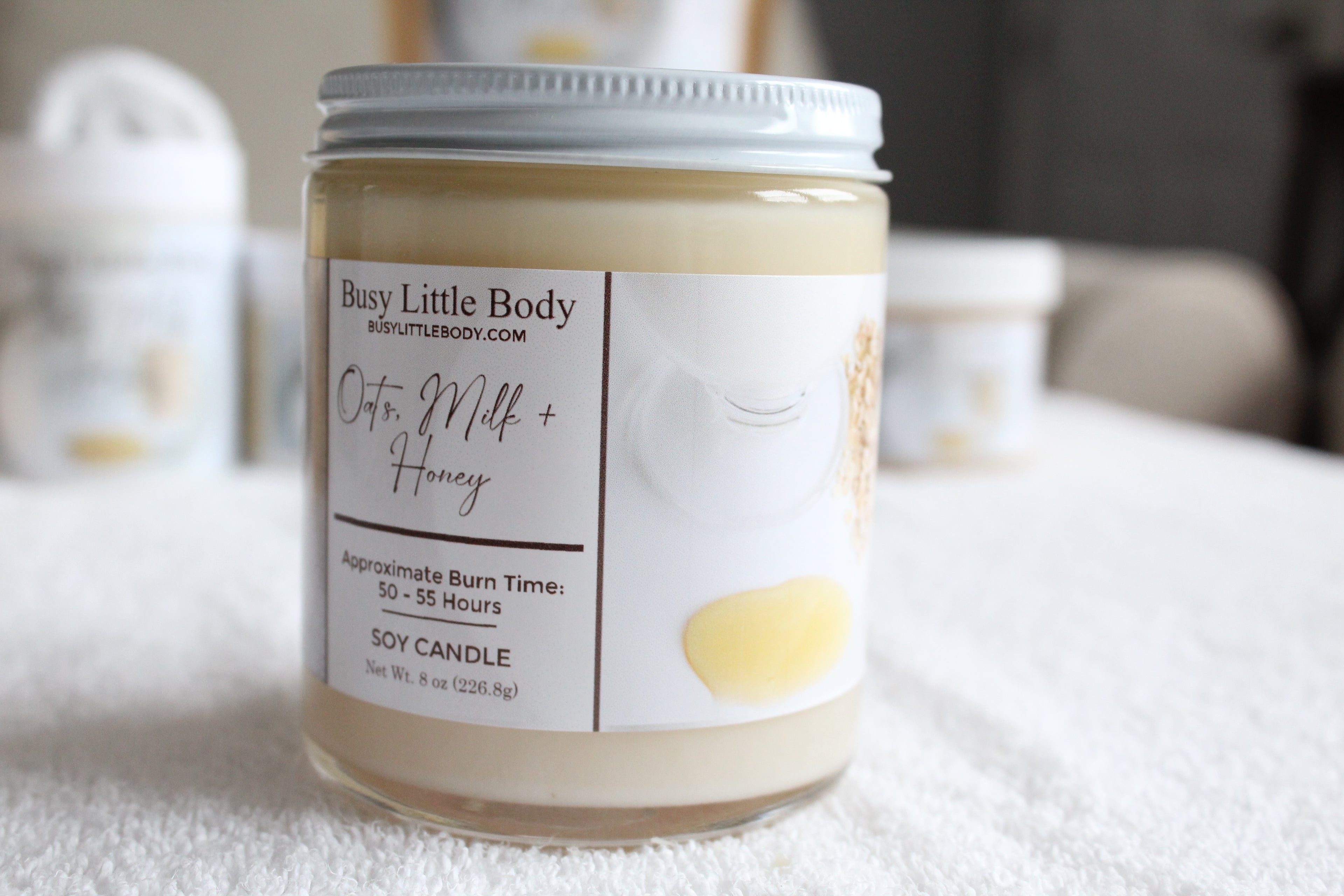 Oats, Milk + Honey Soy Candle