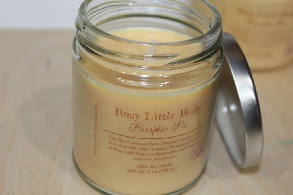 Pumpkin Pie Scented Soy Candle